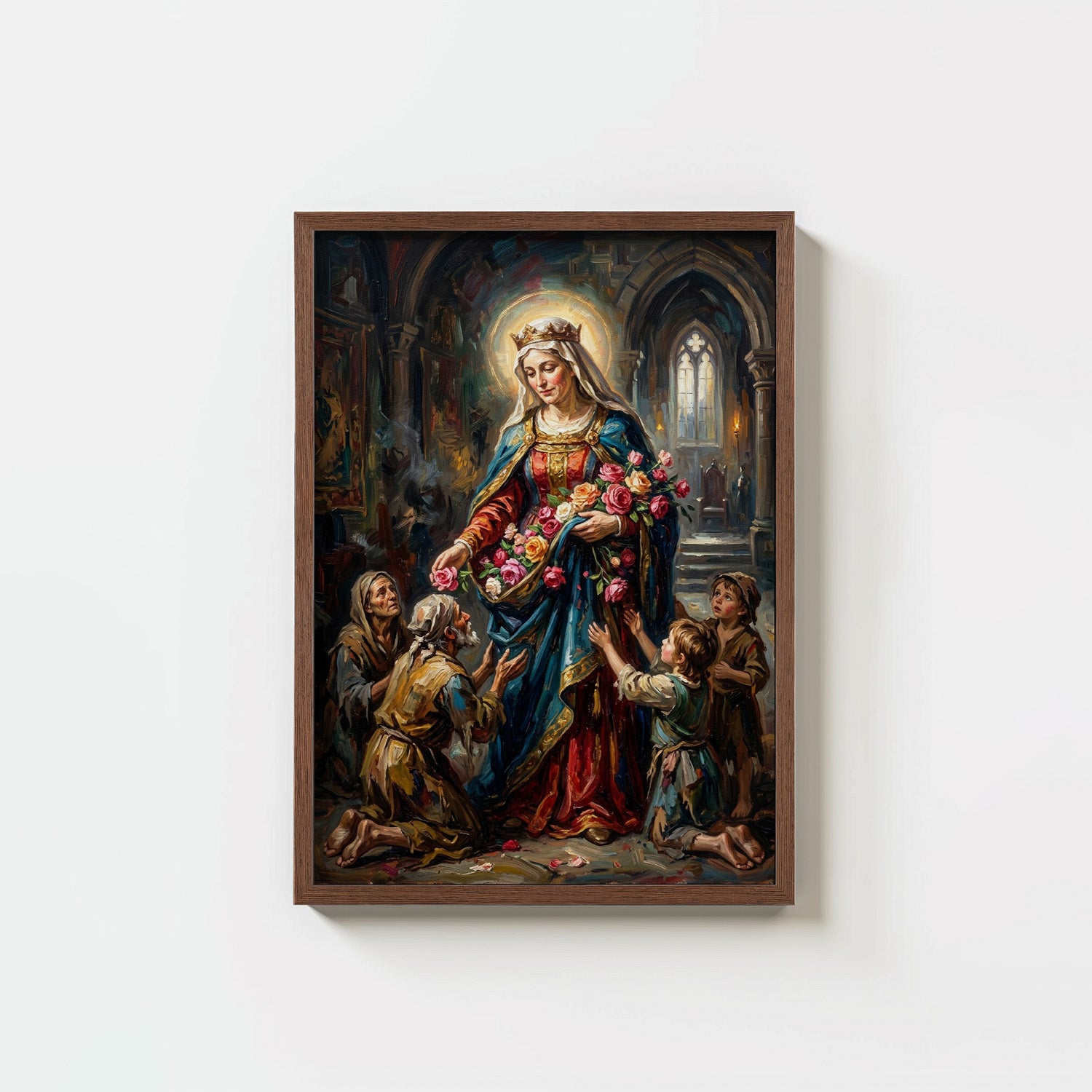 St. Elizabeth Of Hungary - Digital Print | High Resolution | Instant Access | Easy Download