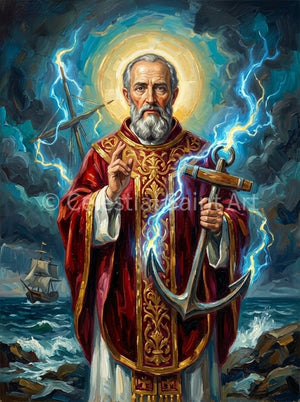St. Elmo - Digital Print | High Resolution | Instant Access | Easy Download