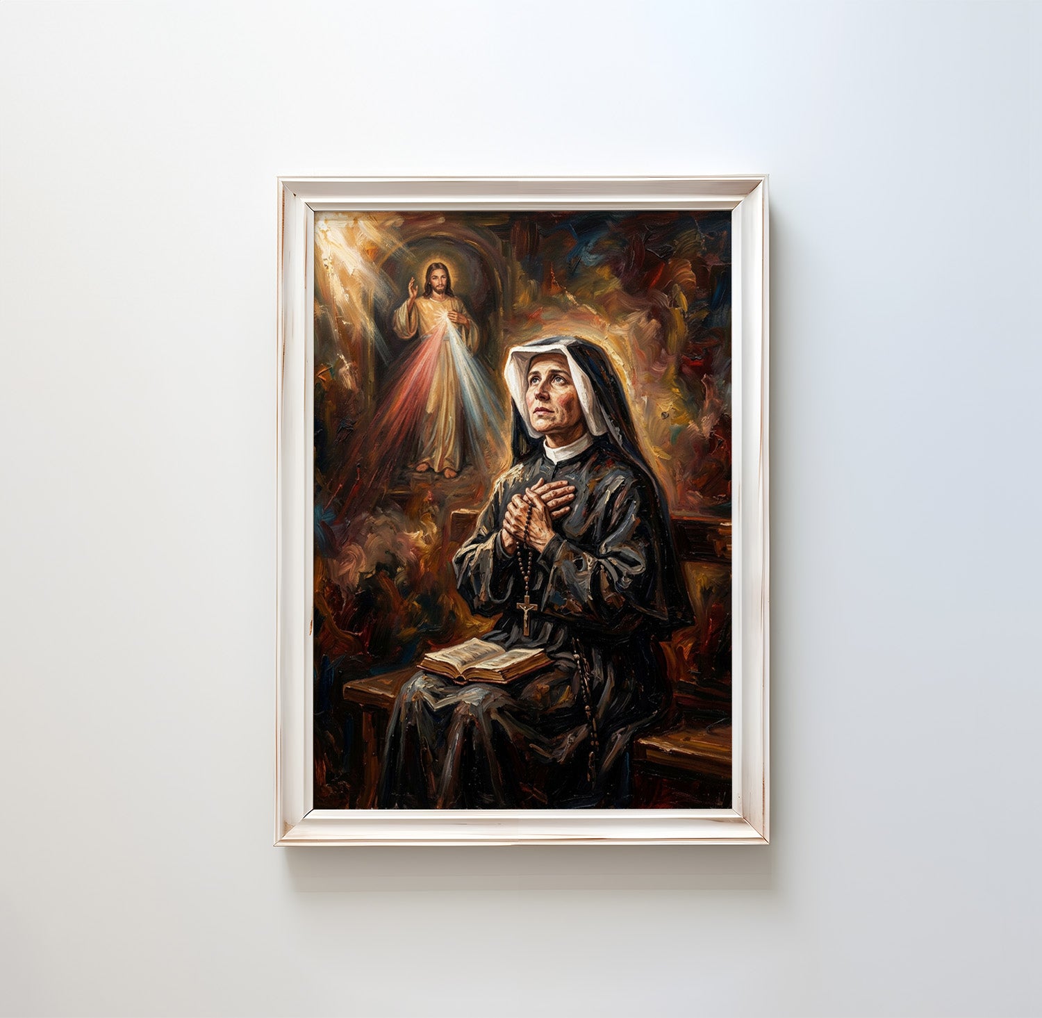 St. Faustina Kowalska - Digital Print | High Resolution | Instant Access | Easy Download