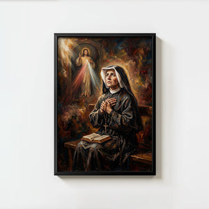St. Faustina Kowalska - Digital Print | High Resolution | Instant Access | Easy Download