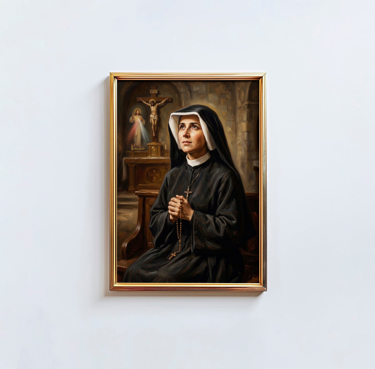 St. Faustina Kowalska - Digital Print | High Resolution | Instant Access | Easy Download