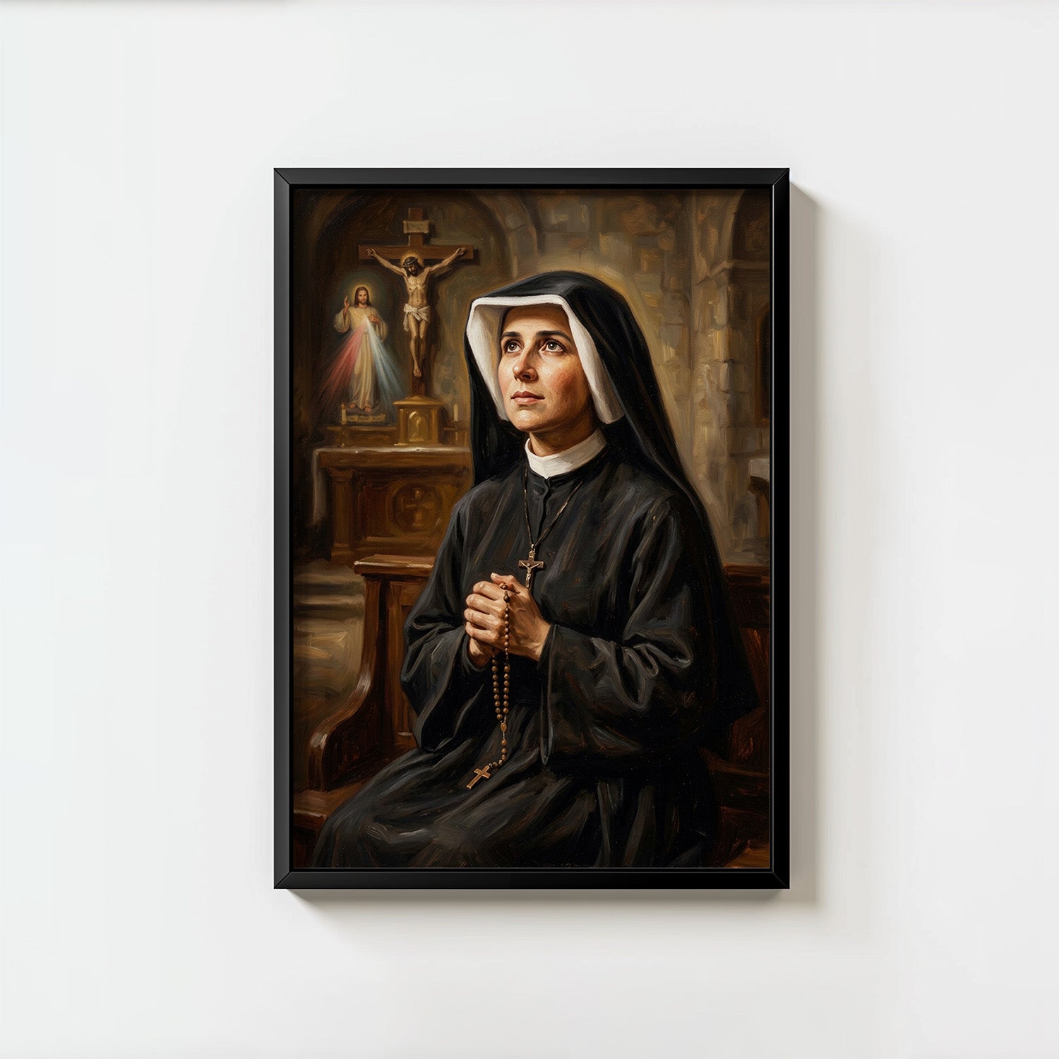 St. Faustina Kowalska - Digital Print | High Resolution | Instant Access | Easy Download
