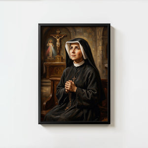 St. Faustina Kowalska - Digital Print | High Resolution | Instant Access | Easy Download