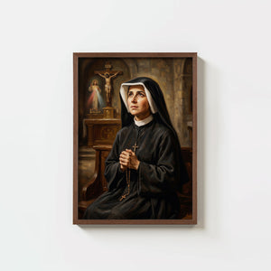 St. Faustina Kowalska - Digital Print | High Resolution | Instant Access | Easy Download