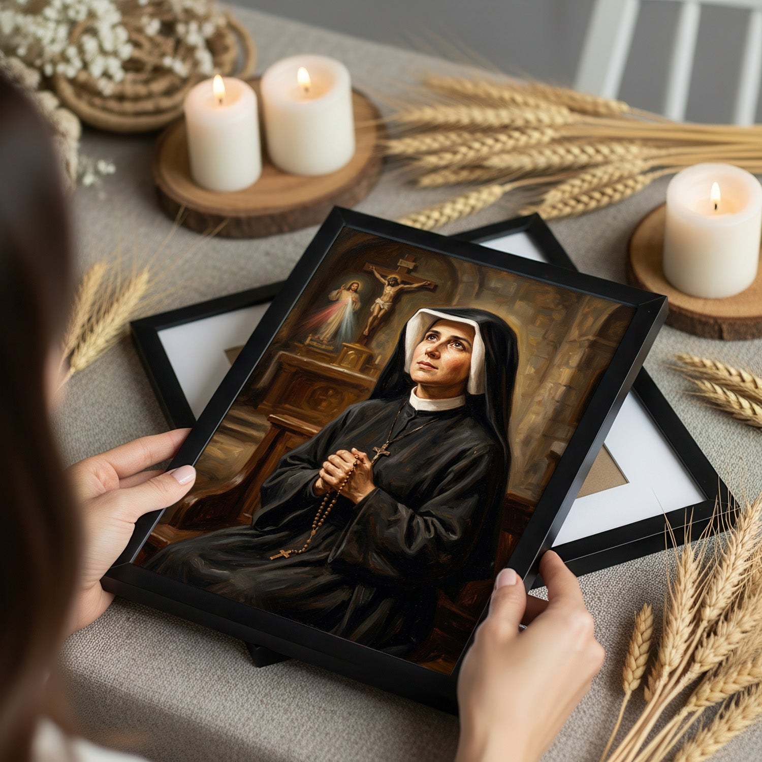 St. Faustina Kowalska - Digital Print | High Resolution | Instant Access | Easy Download