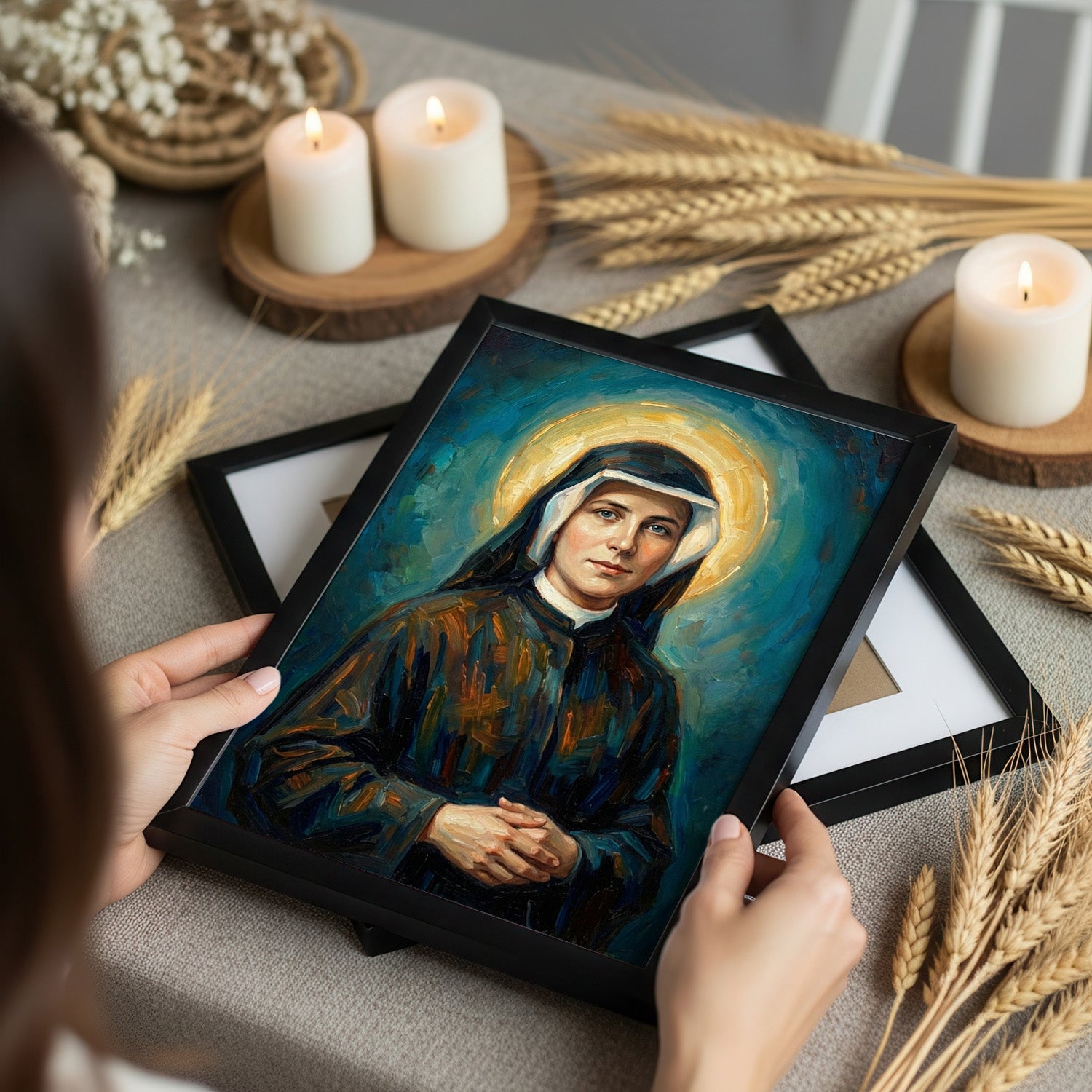 St. Faustina Kowalska - Digital Print | High Resolution | Instant Access | Easy Download
