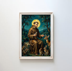 St. Francis Of Assisi - Digital Print | High Resolution | Instant Access | Easy Download