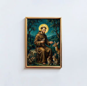 St. Francis Of Assisi - Digital Print | High Resolution | Instant Access | Easy Download