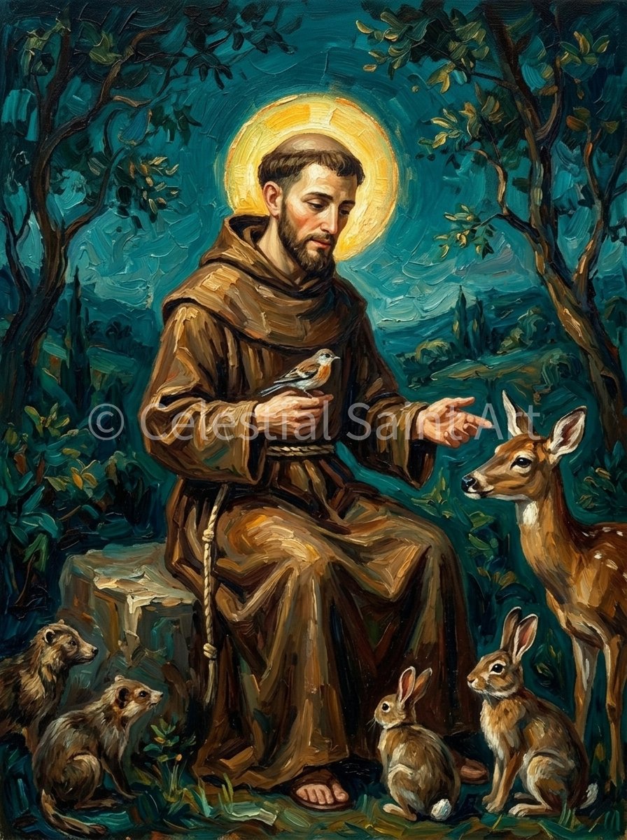 St. Francis Of Assisi - Digital Print | High Resolution | Instant Access | Easy Download