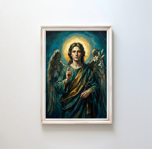 St. Gabriel The Archangel - Digital Print | High Resolution | Instant Access | Easy Download