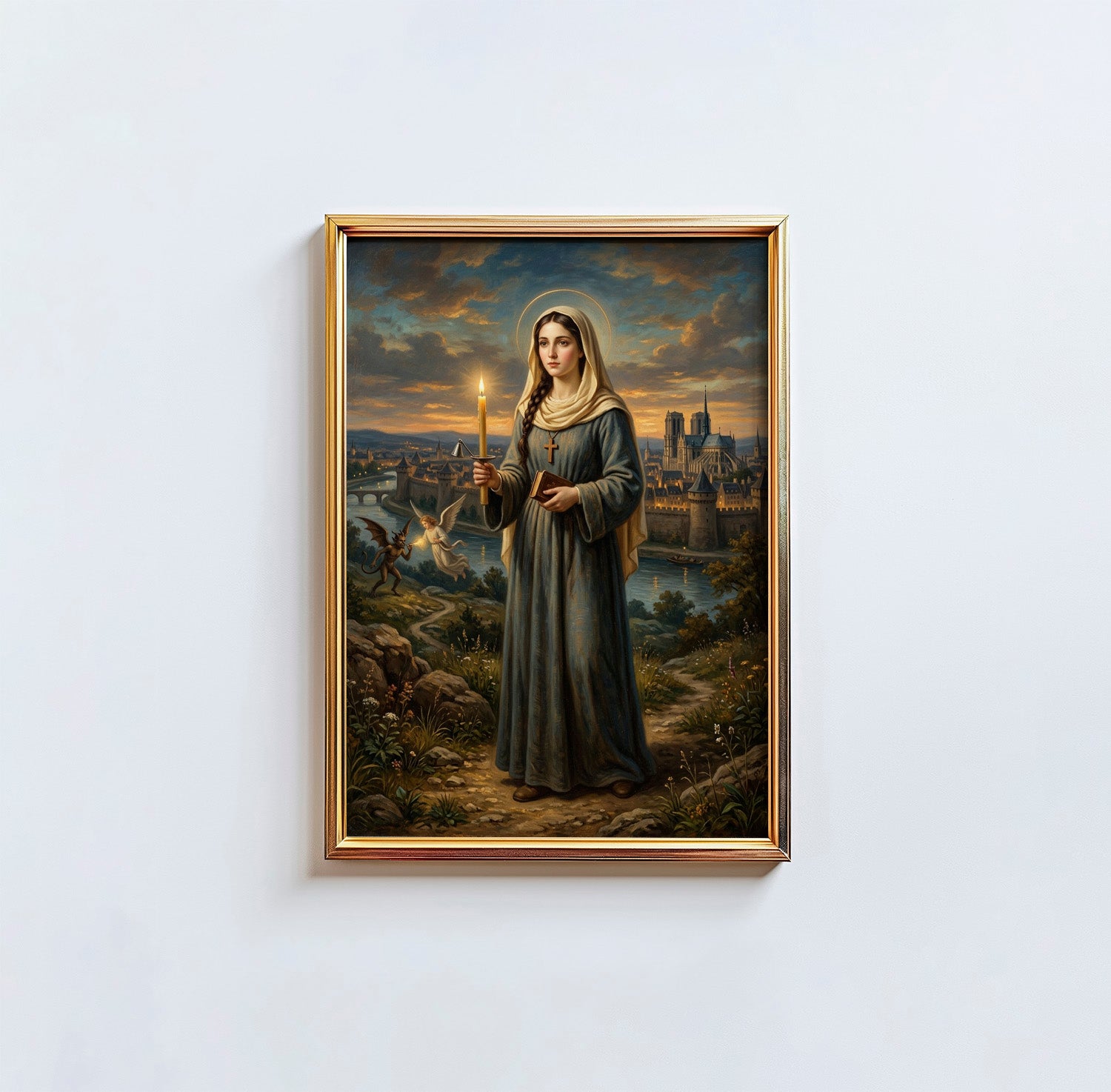 St. Genevieve - Digital Print | High Resolution | Instant Access | Easy Download