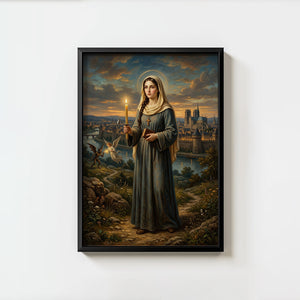 St. Genevieve - Digital Print | High Resolution | Instant Access | Easy Download