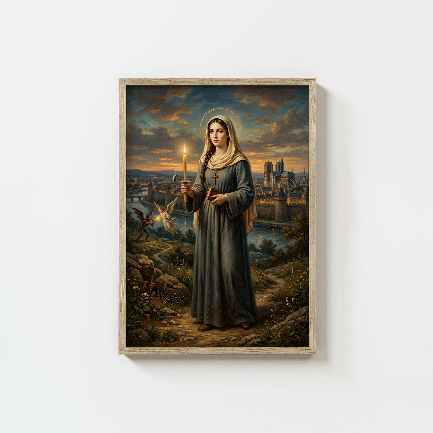 St. Genevieve - Digital Print | High Resolution | Instant Access | Easy Download