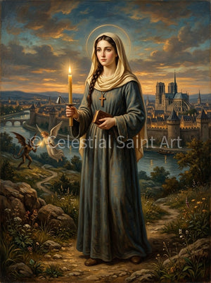 St. Genevieve - Digital Print | High Resolution | Instant Access | Easy Download