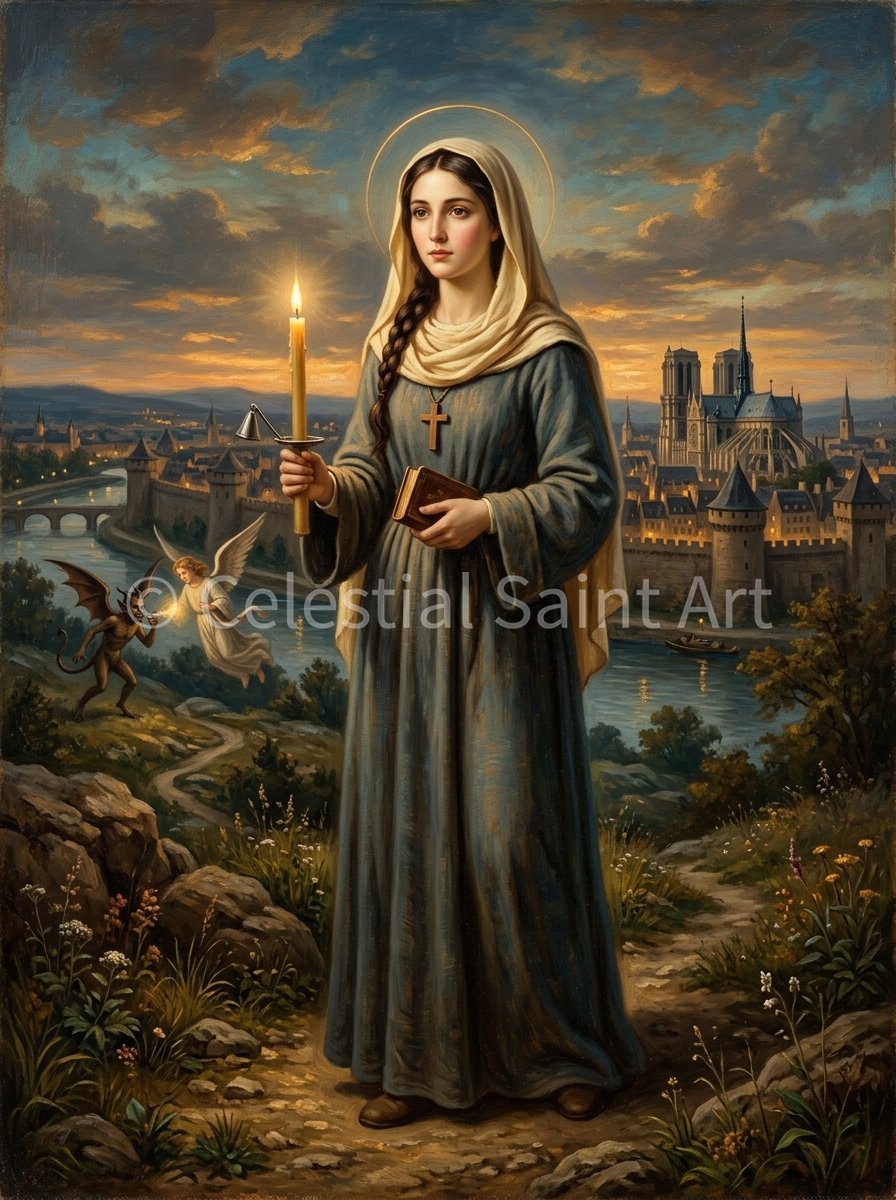 St. Genevieve - Digital Print | High Resolution | Instant Access | Easy Download