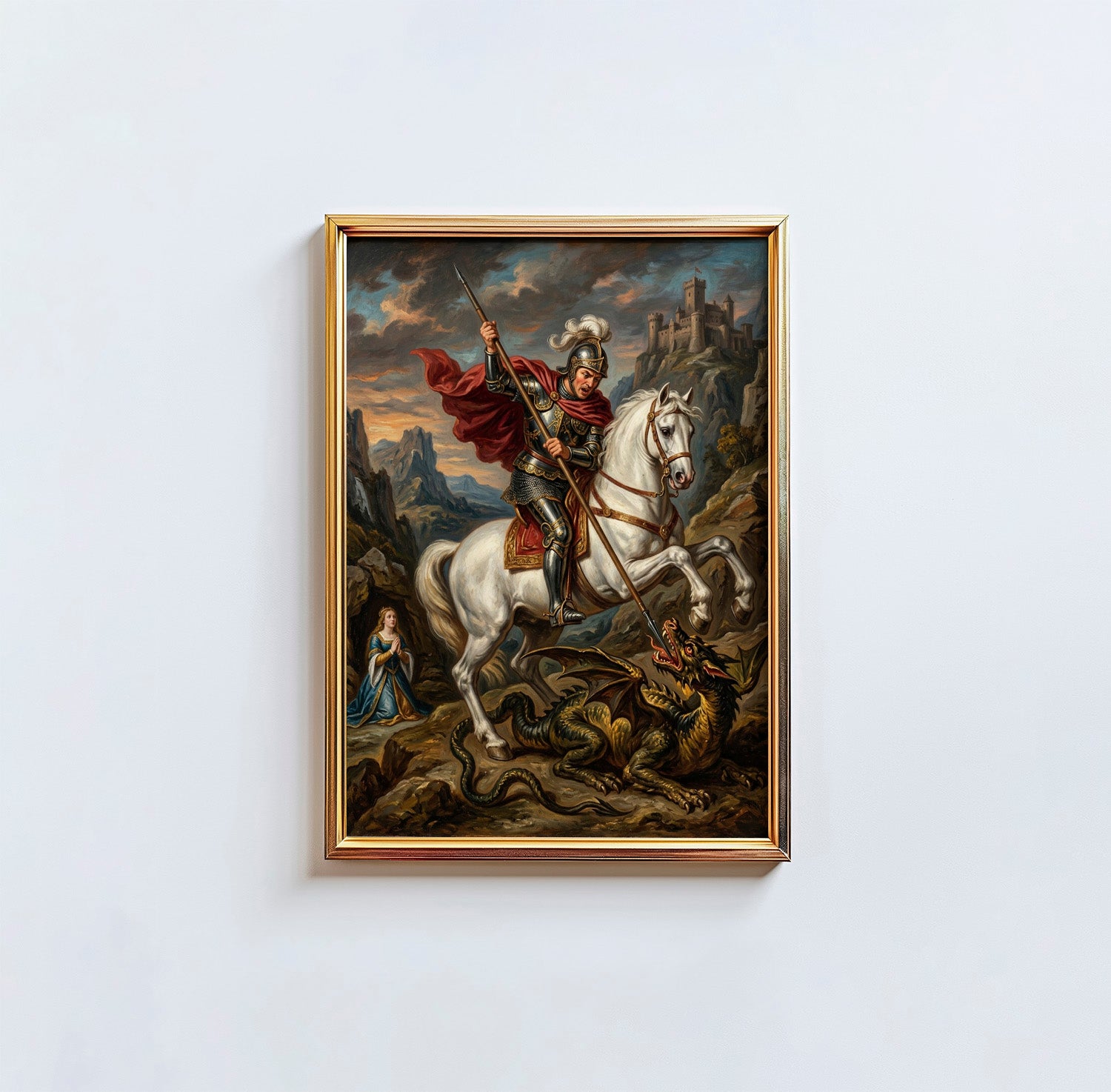 St. George - Digital Print | High Resolution | Instant Access | Easy Download