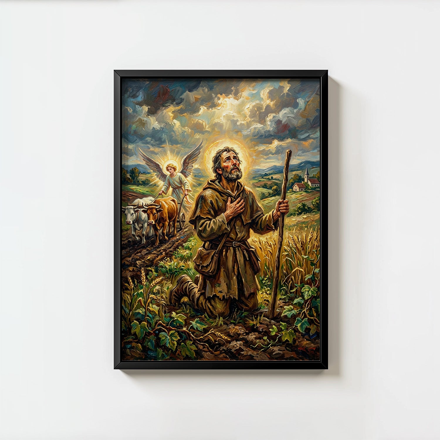 St. Isidore The Farmer - Digital Print | High Resolution | Instant Access | Easy Download