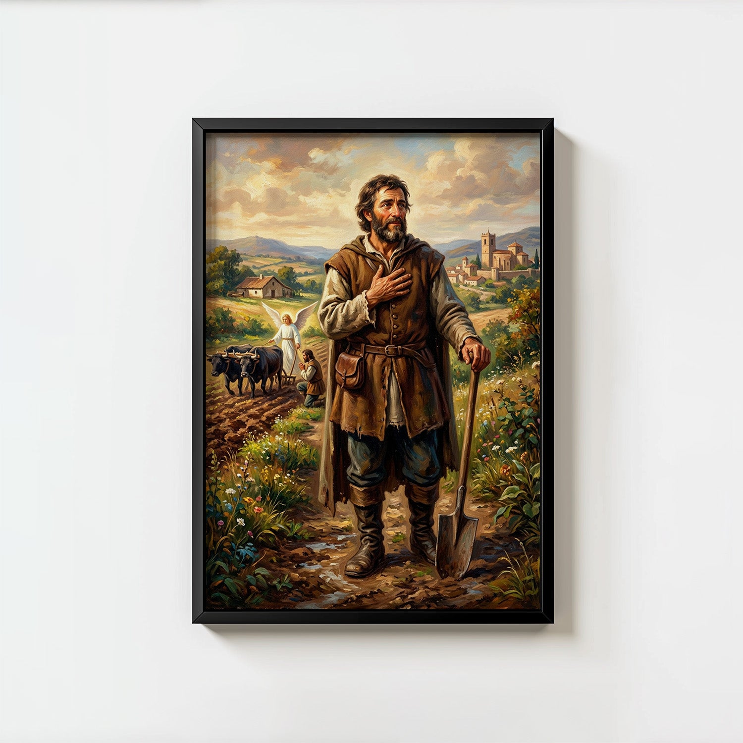 St. Isidore The Farmer - Digital Print | High Resolution | Instant Access | Easy Download