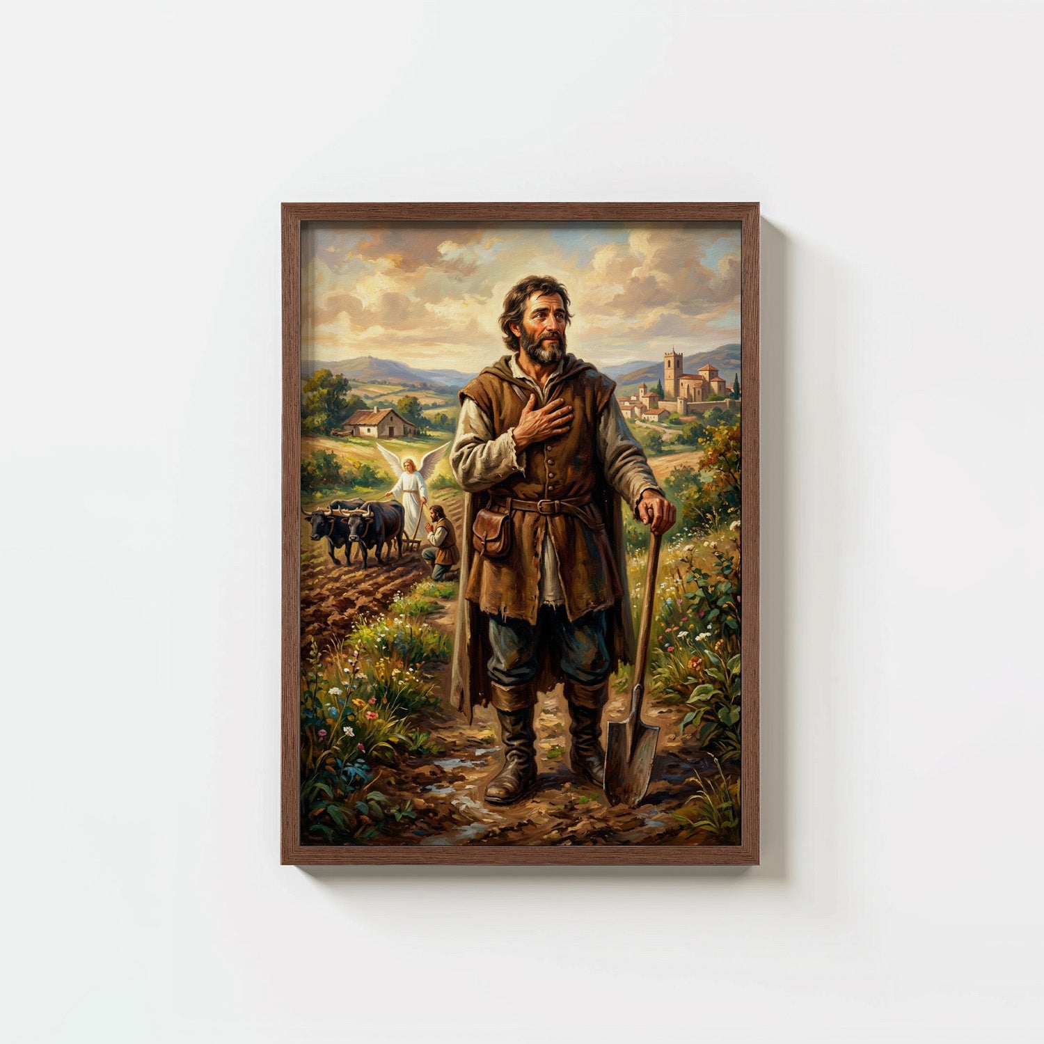 St. Isidore The Farmer - Digital Print | High Resolution | Instant Access | Easy Download
