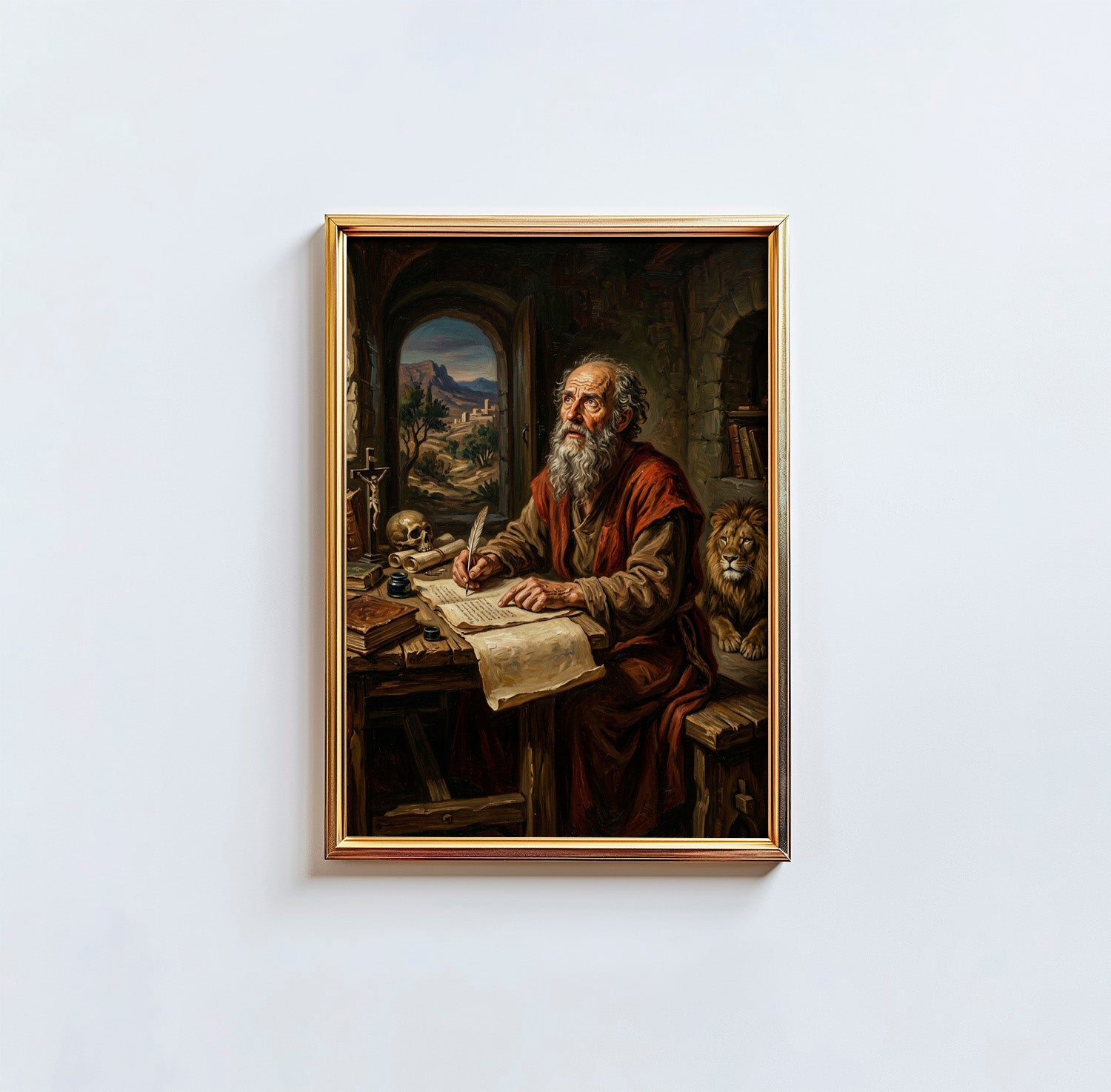 St. Jerome - Digital Print | High Resolution | Instant Access | Easy Download