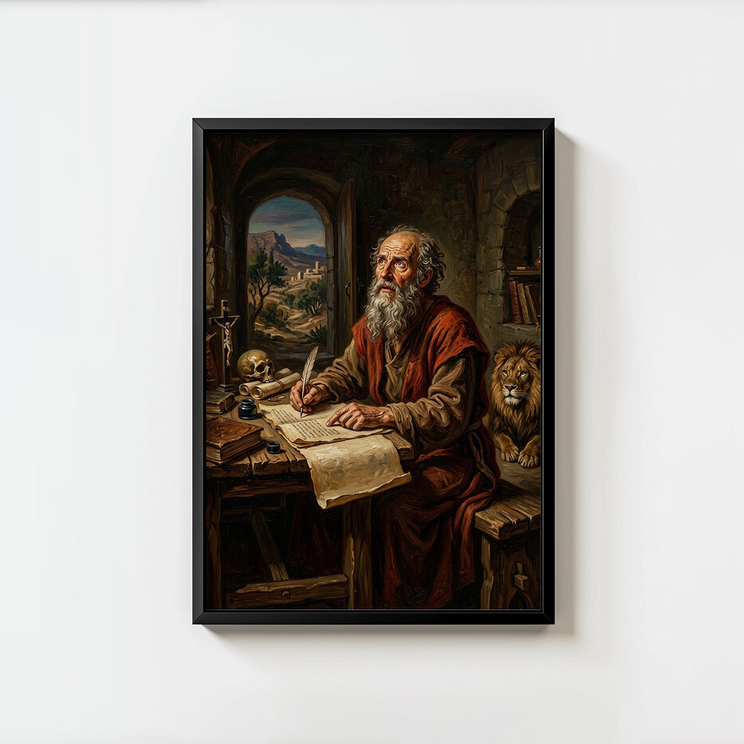 St. Jerome - Digital Print | High Resolution | Instant Access | Easy Download