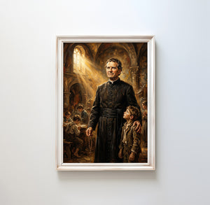 St. John Bosco - Digital Print | High Resolution | Instant Access | Easy Download