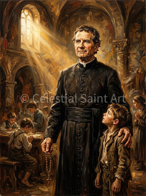 St. John Bosco - Digital Print | High Resolution | Instant Access | Easy Download