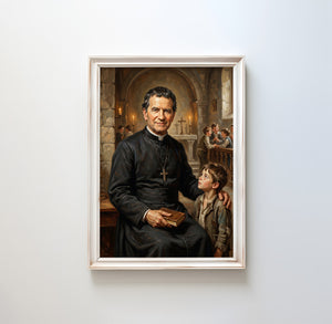 St. John Bosco - Digital Print | High Resolution | Instant Access | Easy Download