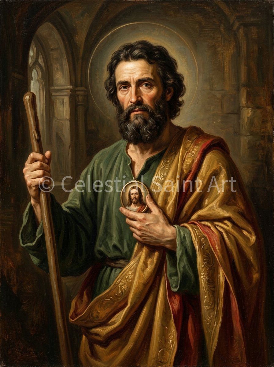 St. Jude Thaddeus - Digital Print | High Resolution | Instant Access | Easy Download