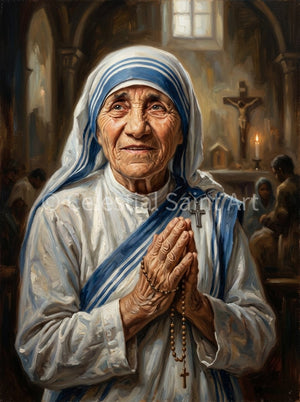 St. Mother Teresa Of Calcutta - Digital Print | High Resolution | Instant Access | Easy Download