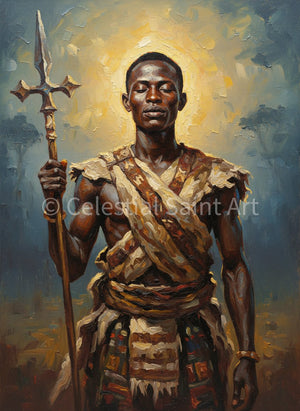 St. Pontian Ngondwe - Digital Print | High Resolution | Instant Access | Easy Download