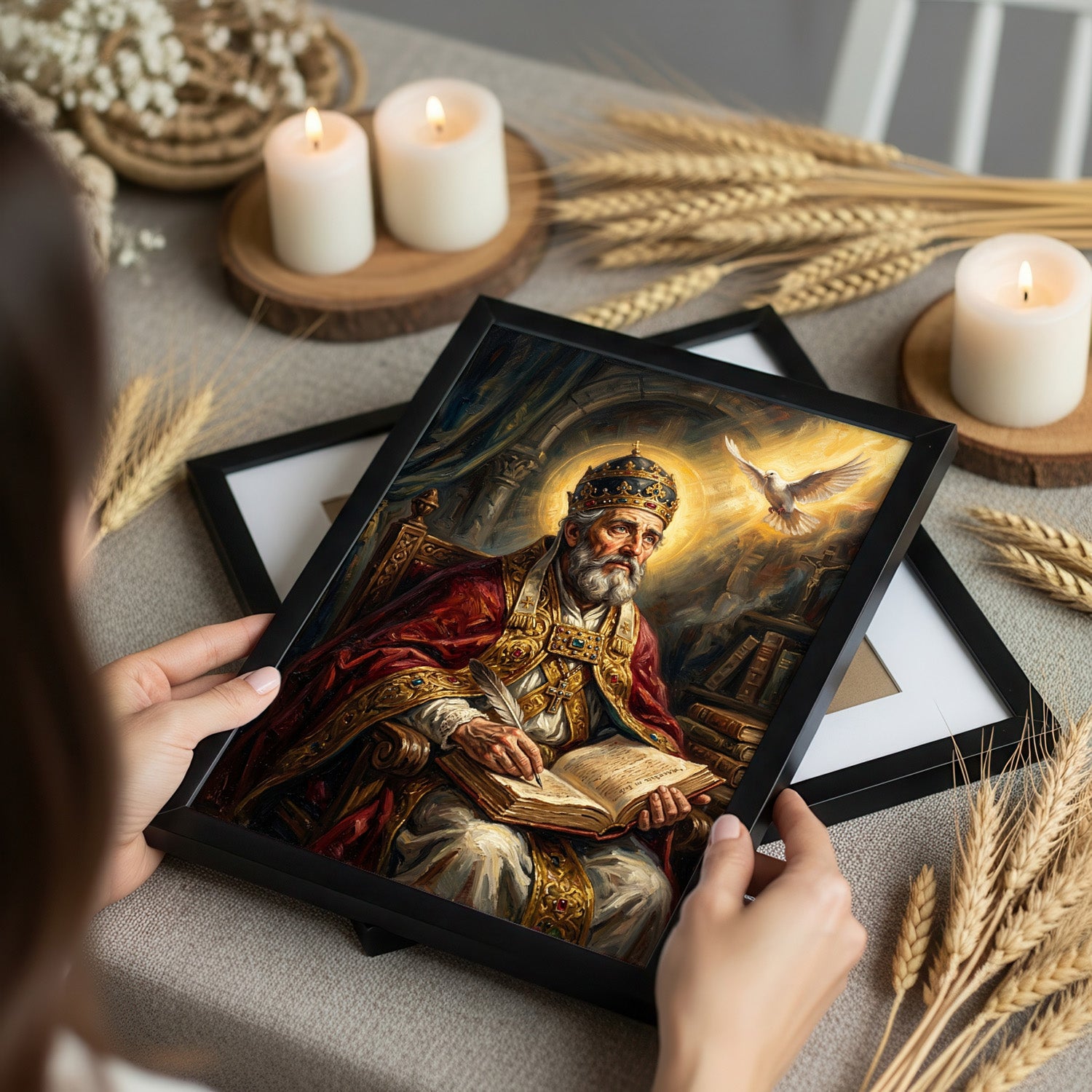 St. Pope Gregory The Great - Digital Print | High Resolution | Instant Access | Easy Download