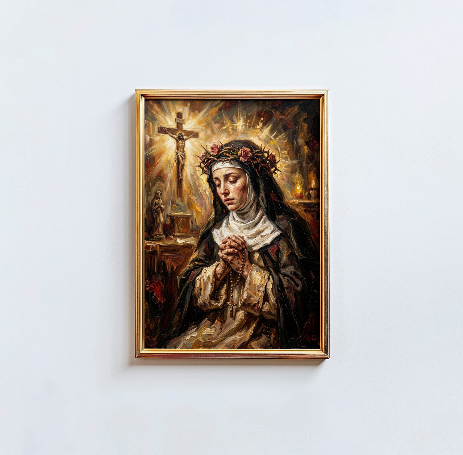 St. Rose Of Lima - Digital Print | High Resolution | Instant Access | Easy Download