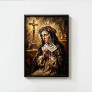St. Rose Of Lima - Digital Print | High Resolution | Instant Access | Easy Download