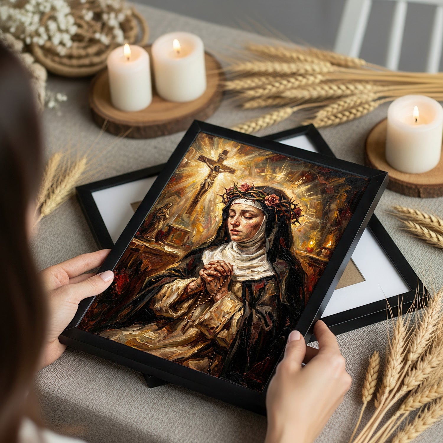 St. Rose Of Lima - Digital Print | High Resolution | Instant Access | Easy Download
