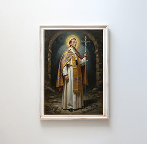 St. Sixtus II - Digital Print | High Resolution | Instant Access | Easy Download