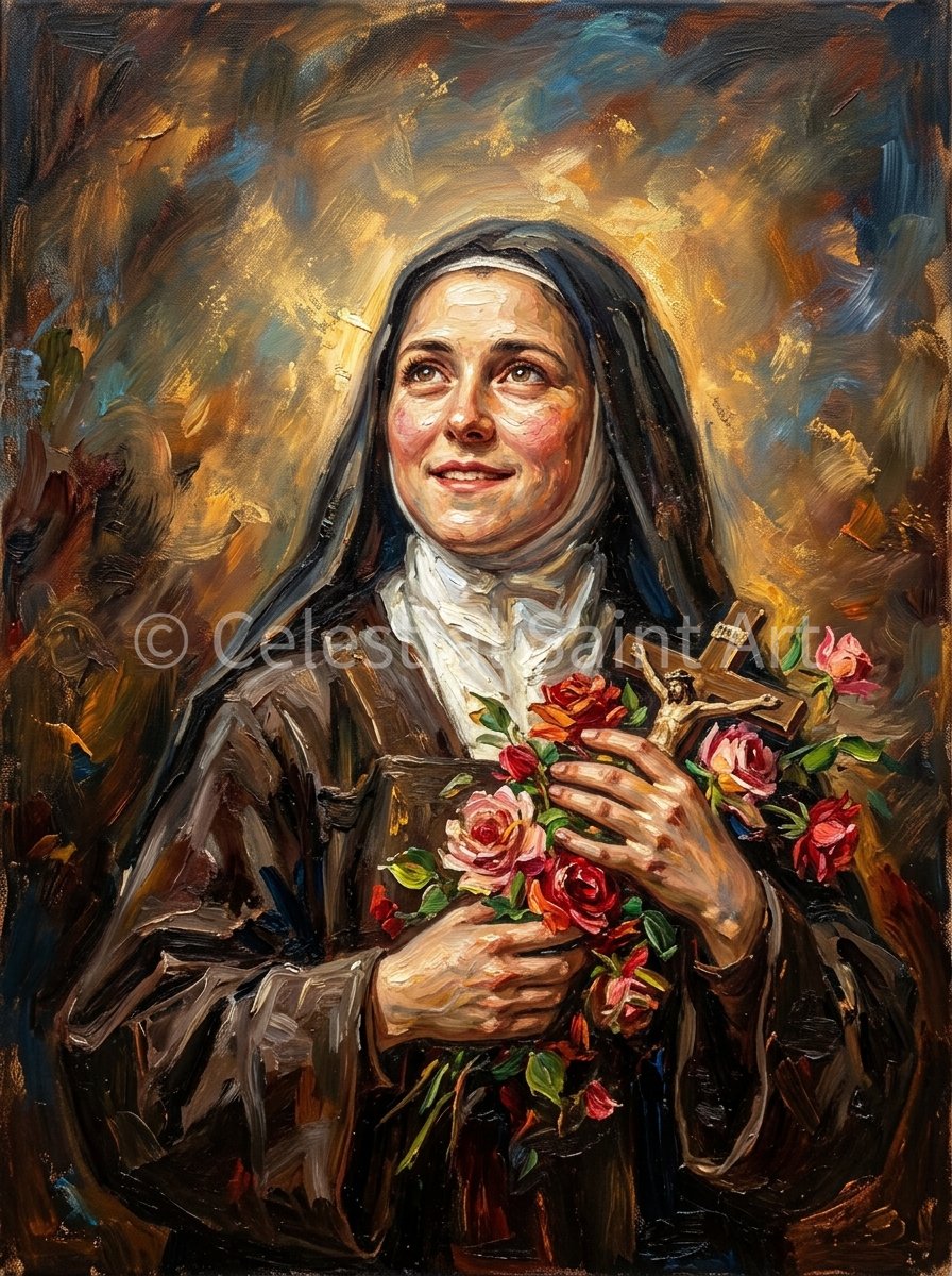 St. Therese Of Lisieux - Digital Print | High Resolution | Instant Access | Easy Download