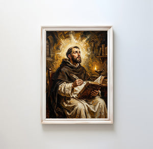 St. Thomas Aquinas - Digital Print | High Resolution | Instant Access | Easy Download