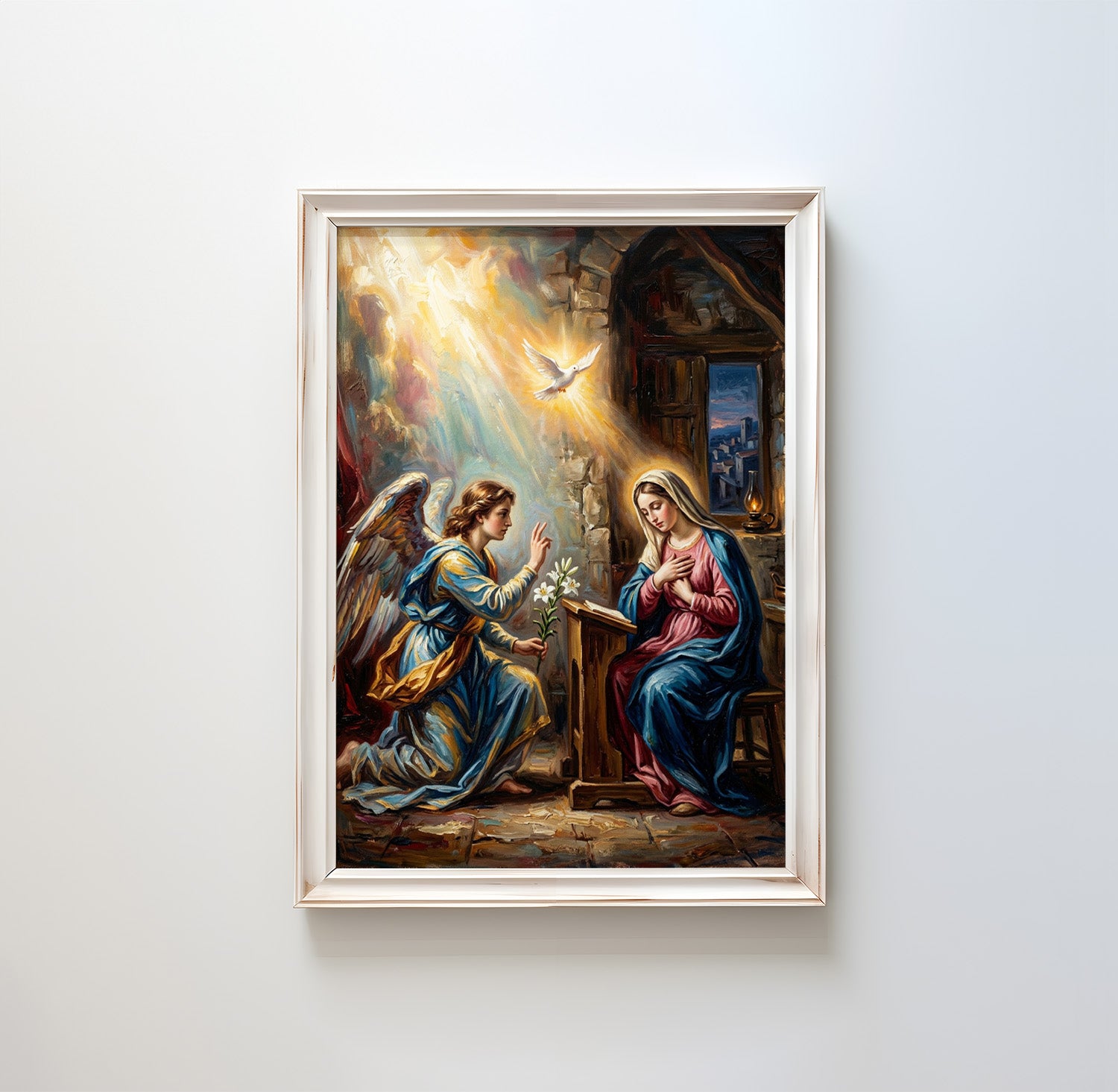 The Annunciation - Digital Print | High Resolution | Instant Access | Easy Download