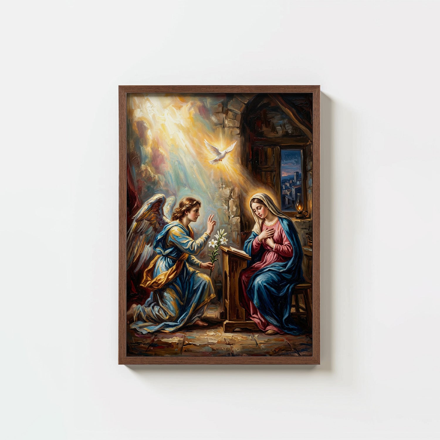 The Annunciation - Digital Print | High Resolution | Instant Access | Easy Download