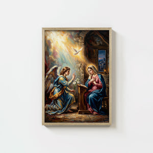 The Annunciation - Digital Print | High Resolution | Instant Access | Easy Download