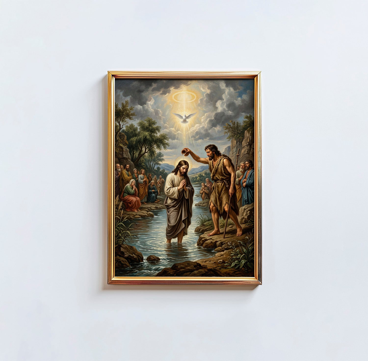 The Baptism Of Jesus - Digital Print | High Resolution | Instant Access | Easy Download