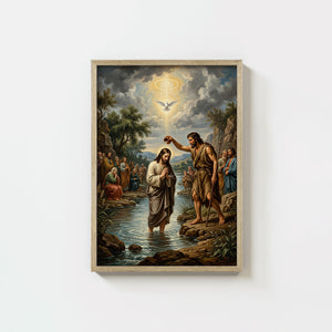 The Baptism Of Jesus - Digital Print | High Resolution | Instant Access | Easy Download