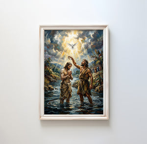 The Baptism Of Jesus - Digital Print | High Resolution | Instant Access | Easy Download