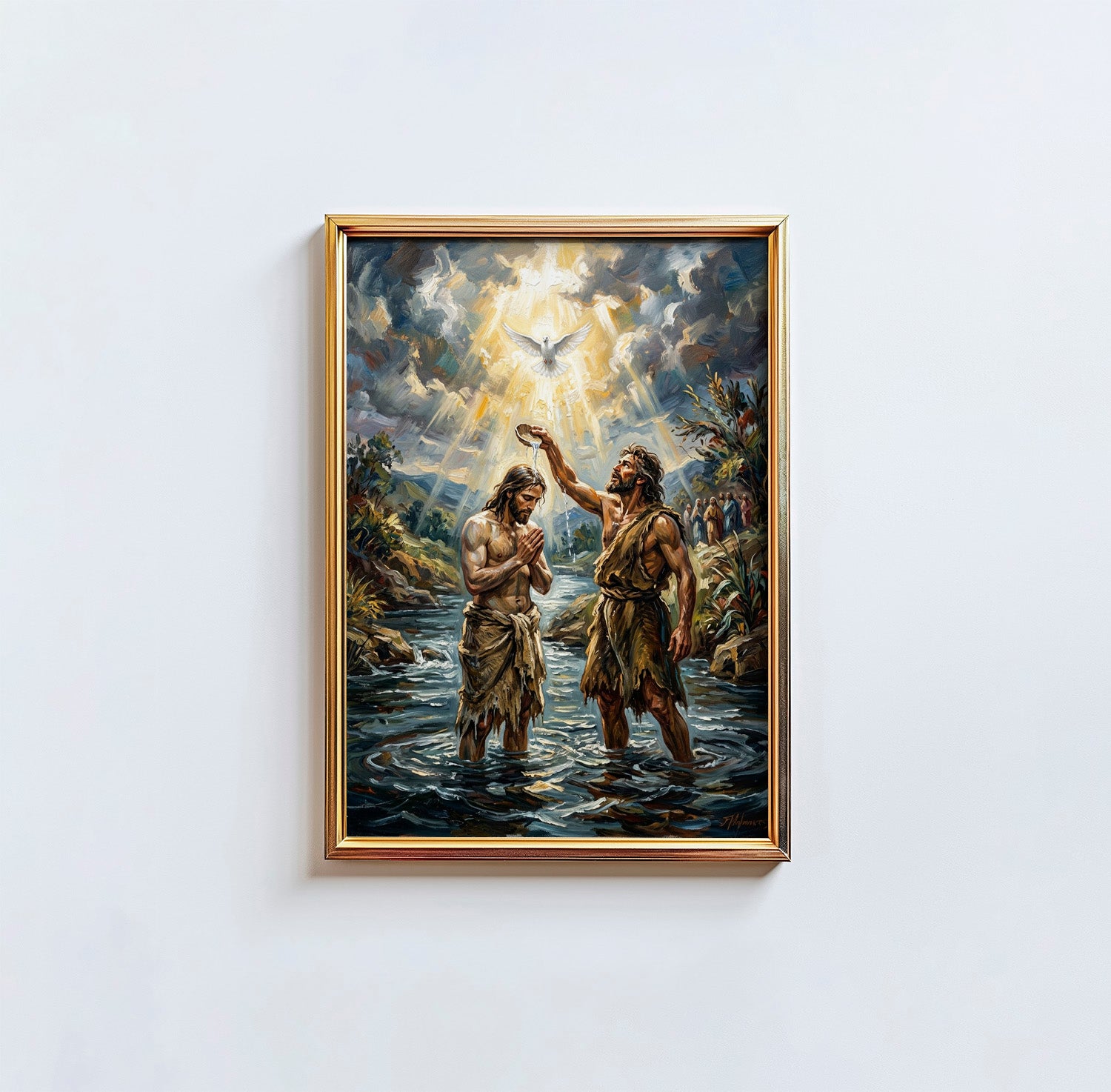The Baptism Of Jesus - Digital Print | High Resolution | Instant Access | Easy Download