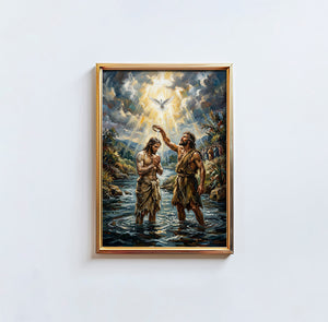 The Baptism Of Jesus - Digital Print | High Resolution | Instant Access | Easy Download