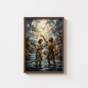 The Baptism Of Jesus - Digital Print | High Resolution | Instant Access | Easy Download