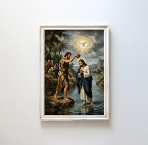 The Baptism Of Jesus - Digital Print | High Resolution | Instant Access | Easy Download