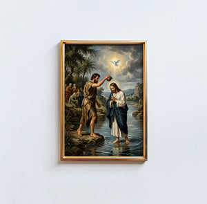 The Baptism Of Jesus - Digital Print | High Resolution | Instant Access | Easy Download