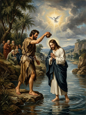 The Baptism Of Jesus - Digital Print | High Resolution | Instant Access | Easy Download